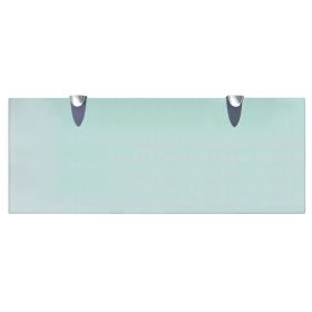 vidaXL Floating Shelf Glass 19.7"x7.9" 0.3"