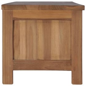 vidaXL M√≥vel de TV 150x30x30 cm madeira de teca maci√ßa