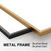 Aluminum alloy thin edged rectangular black full-length mirror 59 * 35 * 1 inch Bathroom Vanity Mirror for Bedroom Entryway, Living/Dressing Room